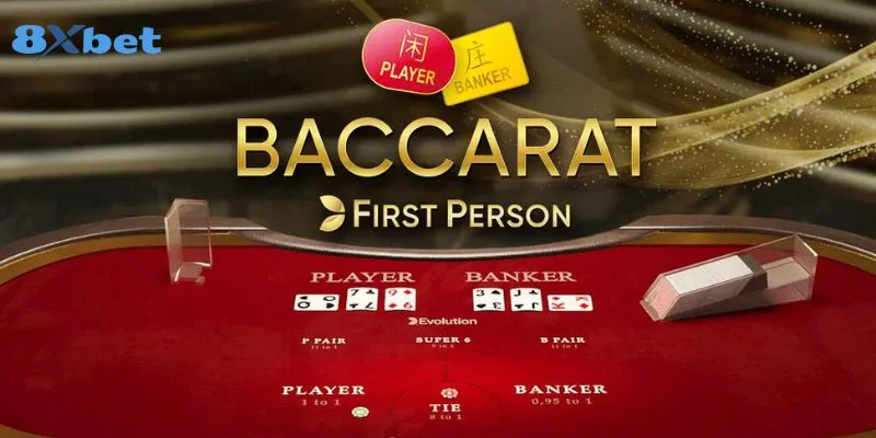 Baccarat 8Xbet là bộ môn cược đỉnh cao mà bet thủ không thể bỏ lỡ.